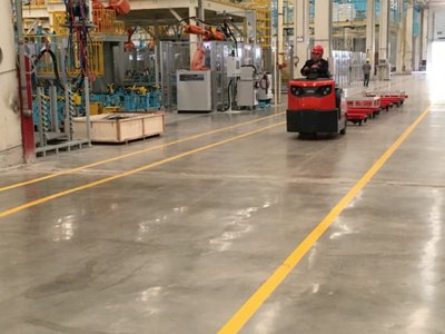 常州百思特携最新AGV物料搬运解决方案 闪耀上海智能工厂展